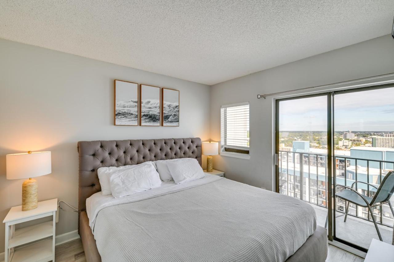 Oceanfront Myrtle Beach Condo With Balcony And Views! Exterior photo