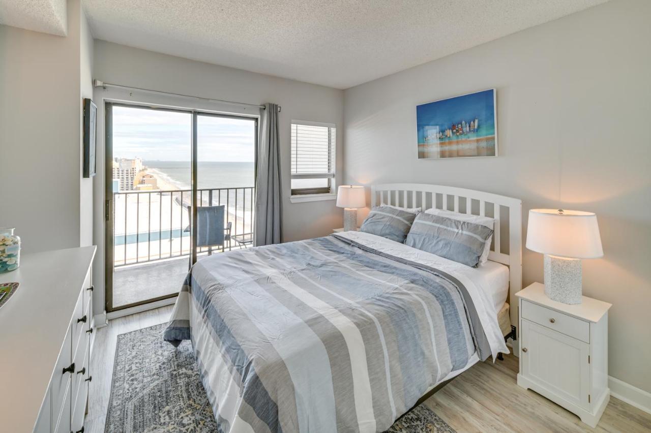 Oceanfront Myrtle Beach Condo With Balcony And Views! Exterior photo