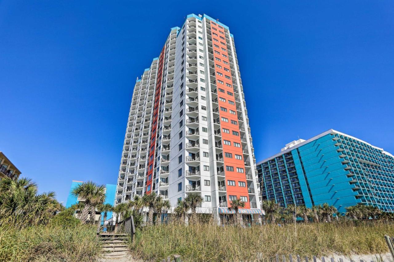 Oceanfront Myrtle Beach Condo With Balcony And Views! Exterior photo